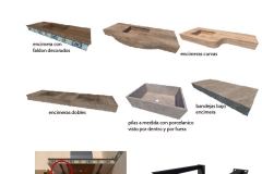 tipos de encimeras